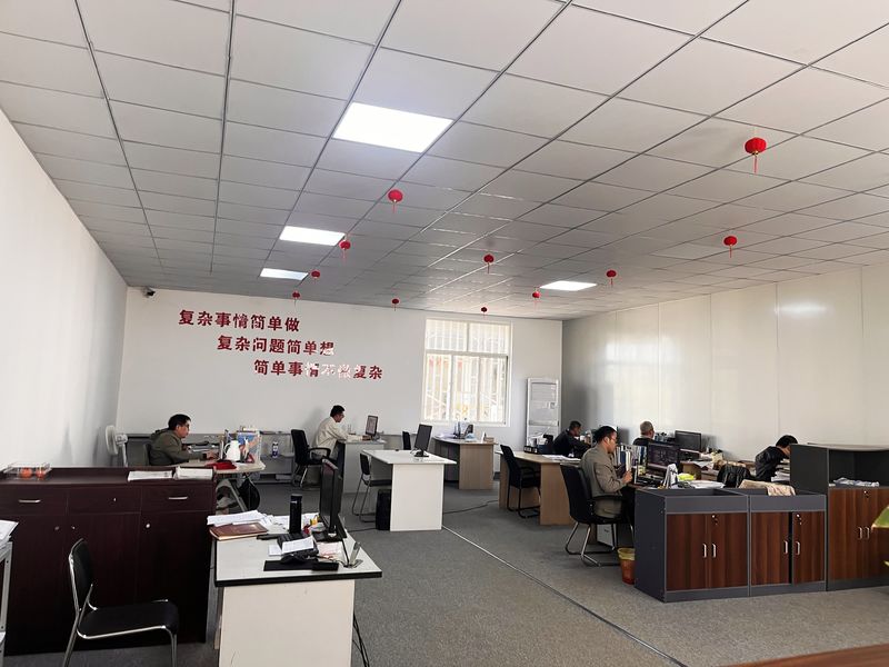 Zhejiang Huier Coating Environmental Protection Equipment Co., Ltd productielijn van de fabrikant