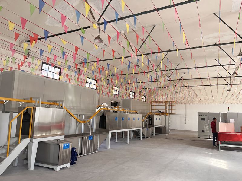 Zhejiang Huier Coating Environmental Protection Equipment Co., Ltd productielijn van de fabrikant