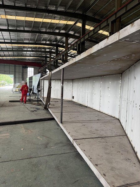 Zhejiang Huier Coating Environmental Protection Equipment Co., Ltd productielijn van de fabrikant