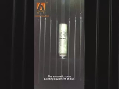 Elektrophoresis, verf en poedercoating met staalwiel