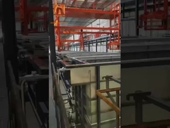 Productielijn voor het gieten van elektroforetische coatings