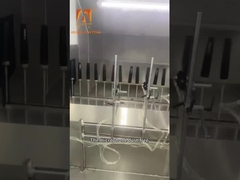 Elektrostatische klep sproei-coating lijn continue werking voor 5