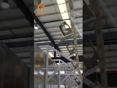 Industriële automatische chemische reinigingslijn van roestvrij staal