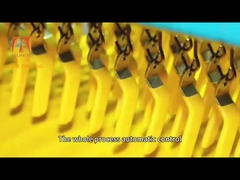 Langdurige volledig geautomatiseerde onderdompeling coating line met verstelbare coating