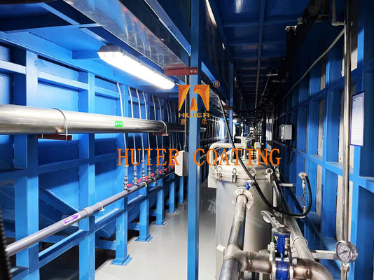 20-50°C Elektrophoretische coatingapparatuur op waterbasis voor metalen producten