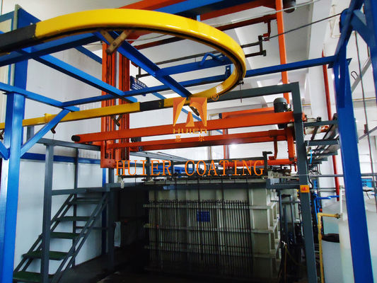 Elektrophoretische coatingsmachine met hoog rendement en verstelbare coating