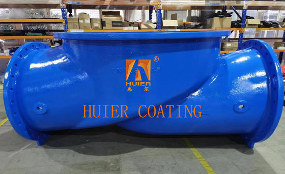 Een redelijk effectieve elektrostatische poedercoatingslijn voor het sproeien van corrosiebestendige epoxycoatings