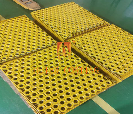 Productielijn voor zelfglijende bekleding van bevestigingsmiddelen