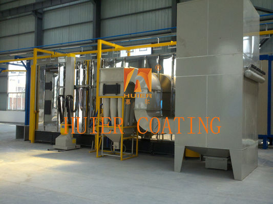 11 Kw / 15 Kw / 22 Kw / 30 Kw / 37 Kw / 45 Kw Elektrostatische poedercoatingslijn voor secundair recycling