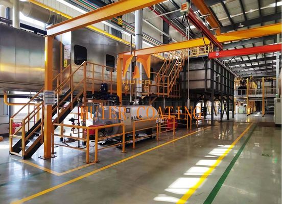 Geavanceerde elektroforetische coatingapparatuur voor gietijzeren werkstukken met perfect proces