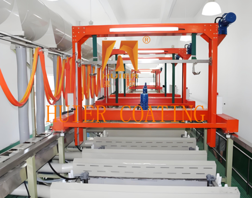 Productielijn voor elektroplatering voor de automobielindustrie met foto-elektrische schakelaar