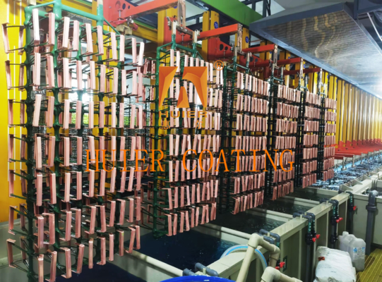 Productielijn voor elektroplatering van ABS-werkstukken met intelligente besturing